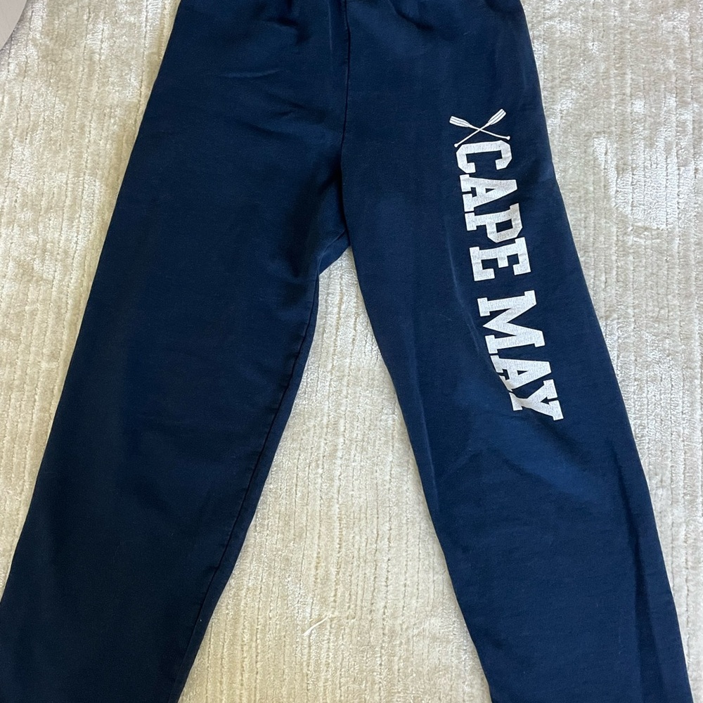 Navy Cape May Sweatpants
